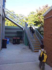 SMS stairs